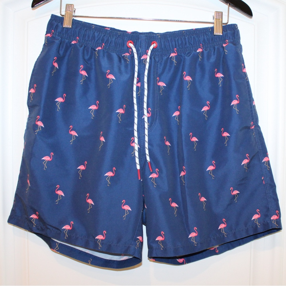 Flamingo swim shorts (men’s M)